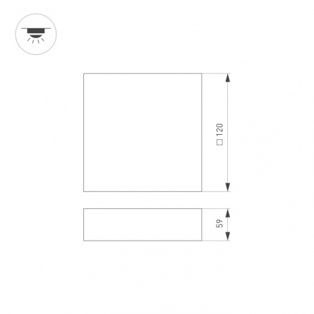 Потолочный светильник QUADRO 034777 фото 4