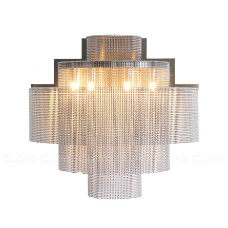 Бра Cloyd ONASSIS W4 / выс. 27 см - хром (арт.20371) фото 1