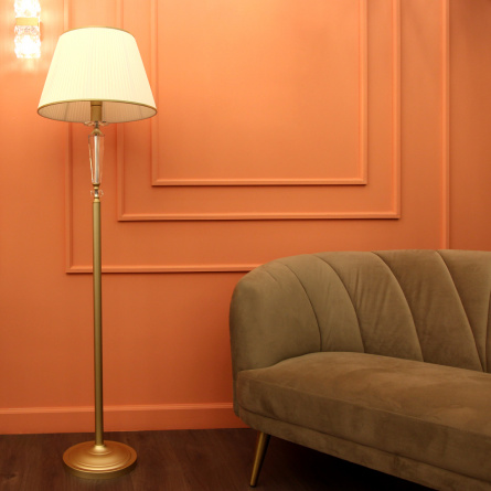 Торшер Cloyd EVENING F1 / выс. 165 см - латунь фото 2