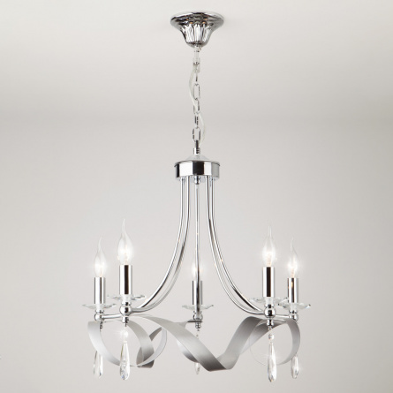 Подвесная люстра Adelia 60064/5 хром фото 1
