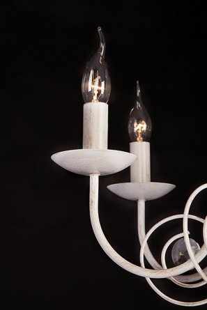 Подвесная люстра Tomas 60018/6 белый с золотом фото 3