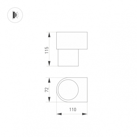 Настенный светильник SPICY 033848 фото 3