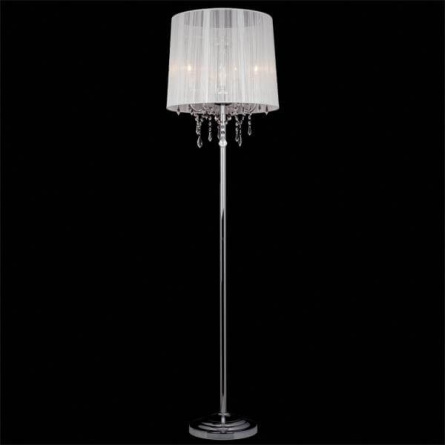 Торшер Allata 2045/3F хром / белый фото 1