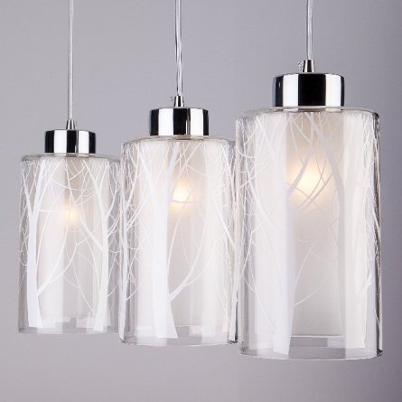 Подвесной светильник Santos 50001/3 хром фото 2