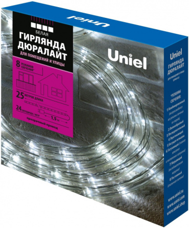 Дюралайт ULD ULD-D50 25M/С08 IP44 WHITE фото 2