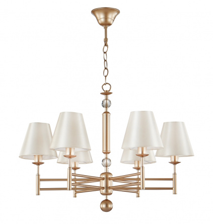Люстра Crystal Lux FLAVIO SP6 GOLD фото 1