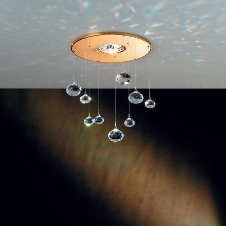 Встраиваемый светильник Orion STR 10-394 gold фото 1