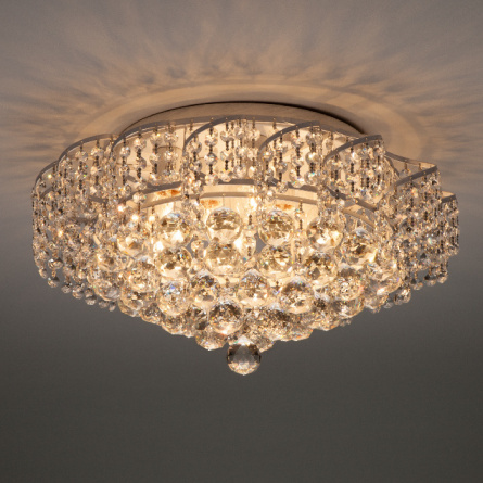 Потолочная люстра Charm 16017/9 белый с серебром фото 2