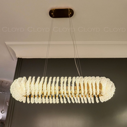 Люстра Cloyd ANTIGUA C1 / L100 см - золото (арт.11321) фото 1