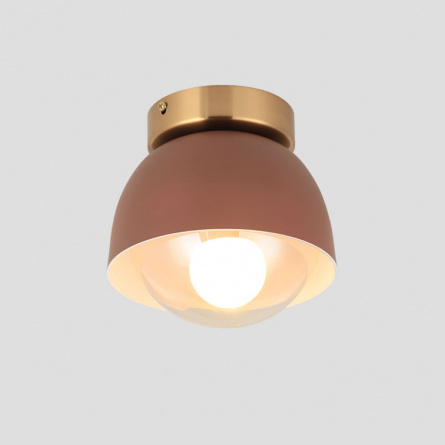 Потолочный точечный светильник CREAMY Brown фото 1