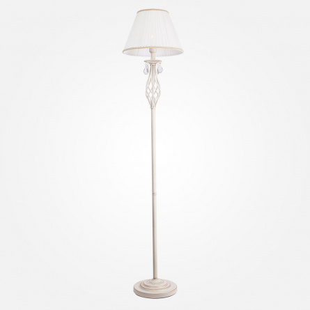 Торшер Amelia 10073/1 белый с золотом фото 1