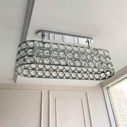 Люстра Cloyd VALENT C6 / L100 см - хром (арт.10540) фото 1