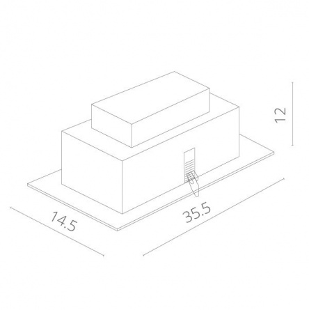 Точечный светильник Cardani Medio A5930PL-3SI фото 2