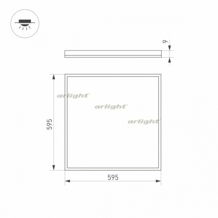 Светодиодная панель INTENSO 032812 фото 3
