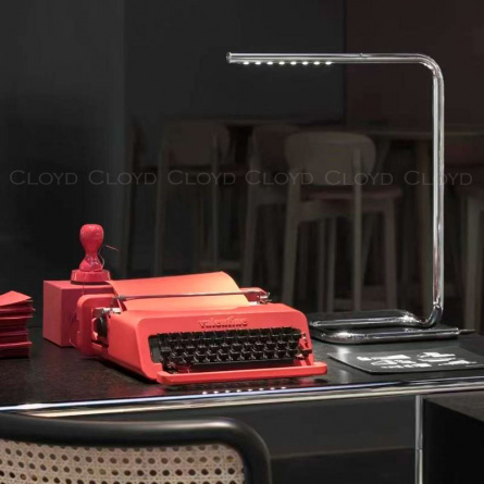 Настолные лампы/Интерьерные настольные лампы Cloyd SKOLAR T1 / выс. 50 см - хром (арт.30101) фото 2