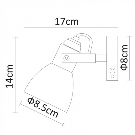 Спот Tulip A9581AP-1AB фото 2