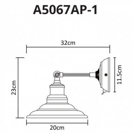 Спот Lido A5067AP-1WH фото 2