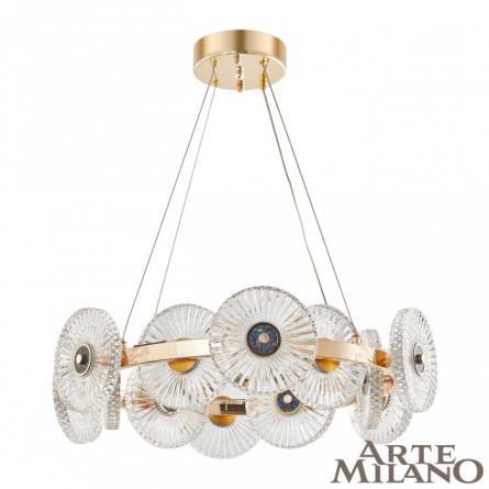Подвесной светильник  3653.D600.H800.LED G фото 2