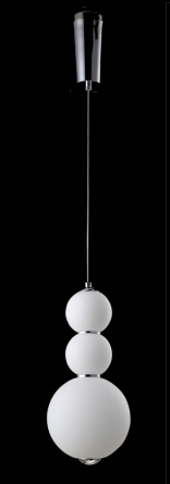 Светильник подвесной Crystal Lux DESI SP3 CHROME/WHITE фото 4