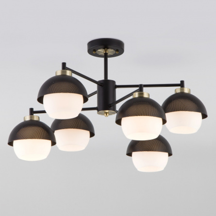 Потолочная люстра Nocciola 70106/6 черный фото 1