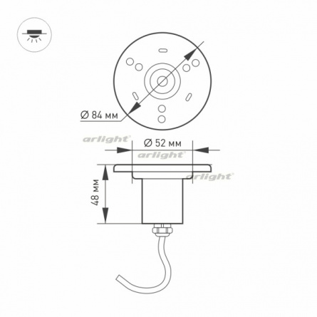 Уличный подводный светильник AQUA 024939 фото 3