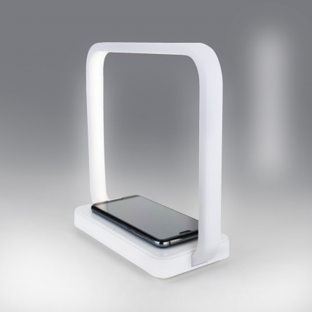 Интерьерная настольная лампа Frame 80502/1 белый фото 1