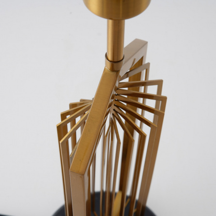 Настолные лампы/Интерьерные настольные лампы Cloyd GEOMETRA T1 / выс. 67 см - латунь (арт.30072) фото 2