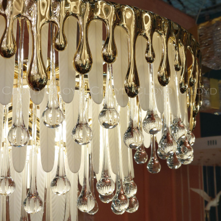 Люстра Cloyd CAPULETTI C9 / Ø49 см - золото (арт.11204) фото 4