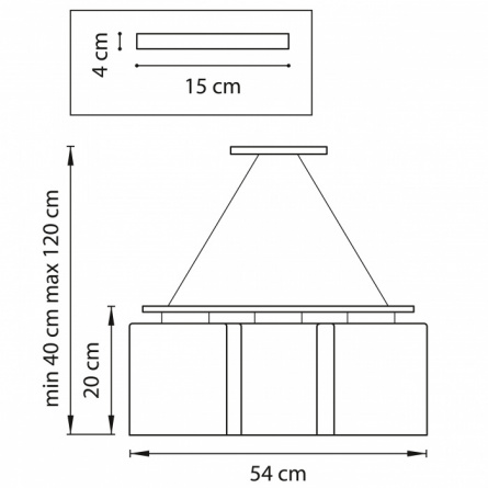 Подвесной светильник Nubi 802130 фото 2