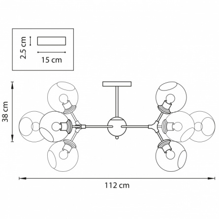 Потолочная люстра Beta 785086 фото 2