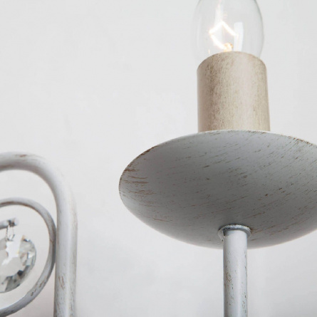 Бра Tomas 60018/2 белый с золотом фото 2