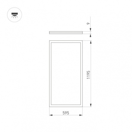 Светодиодная панель INTENSO 036239 фото 2