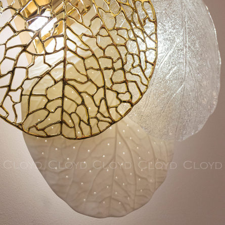 Бра Cloyd RUSKEALA W3 / выс. 31 см - золото фото 3