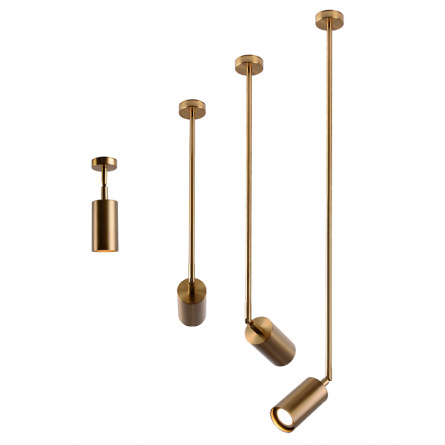 Точечный светильник на потолочной стойке LINO B фото 1