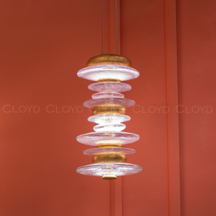 Подвесные светильники Cloyd GEFEST P3 / выс. 29 см - золото сусальн. (арт.10389) фото 8