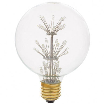 Лампа прозрачная с елочкой LED Е27 1.5W фото 1