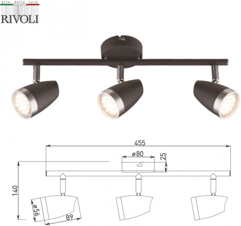 Спот Joyce 6156-703 фото 3