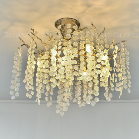 Люстра Cloyd HAOMA C8 / выс. 50 см - латунь (арт.11109) фото 3