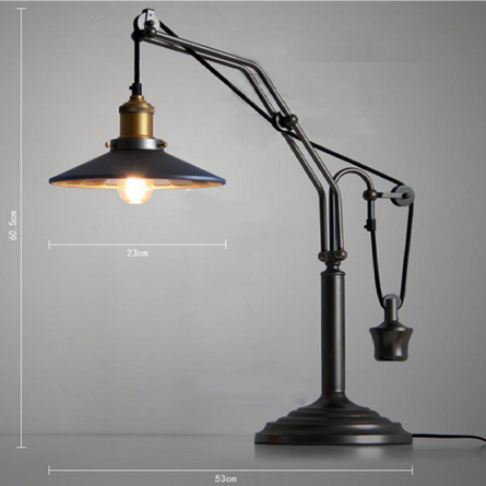 Лампа Industrial Table Lamp 3879 фото 1