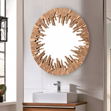 Зеркала Cloyd GEODA Mirror / Ø60 см - латунь (арт.50056) фото 1