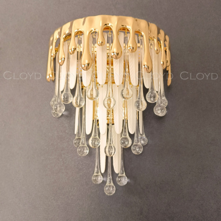 Бра Cloyd CAPULETTI W2 / выс. 32 см - золото (арт.20335) фото 5