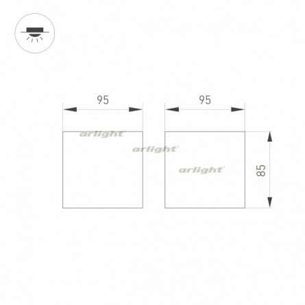 Точечный светильник ORIENT 031865 фото 3