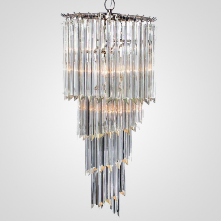 Люстра Odeon Chandelier Helix Clear 42 фото 1