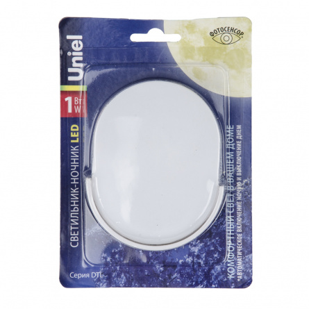 Ночник  DTL-316 Овал/White/Sensor фото 1
