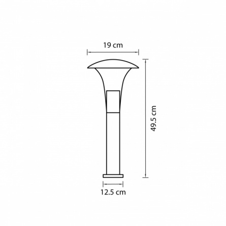 Наземный светильник Arroto 378947 фото 2