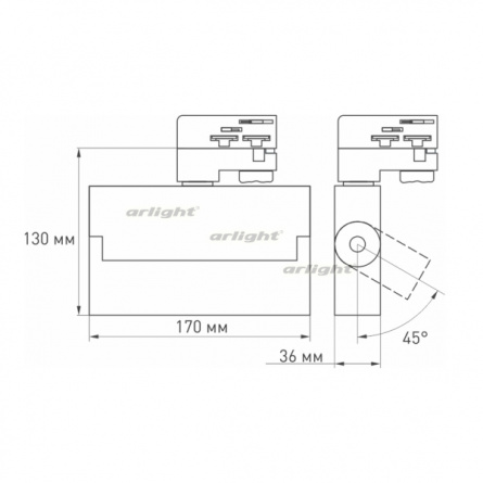 Трековый светильник LOFT 026232 фото 3