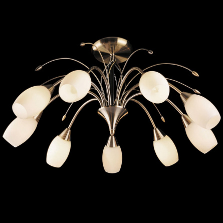 Потолочная люстра 22080 22080/9 античная бронза фото 1