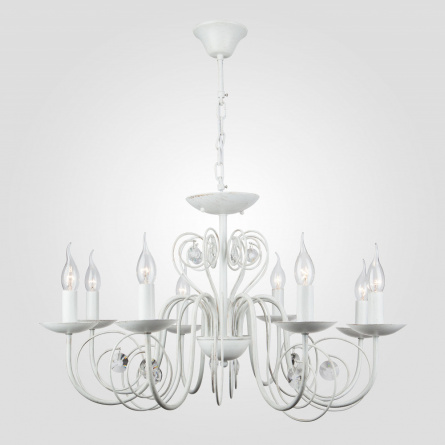 Подвесная люстра Tomas 60018/8 белый с золотом фото 1