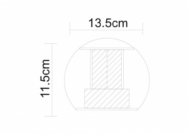 Архитектурная подсветка Rullo A1415AL-1GY фото 3
