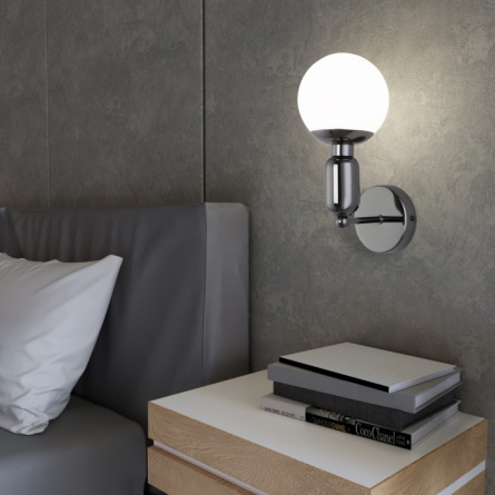 Бра Bubble 50251/1 черный жемчуг фото 2